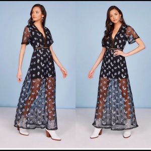 Anthropologie x Willow & Clay Maxi Dress